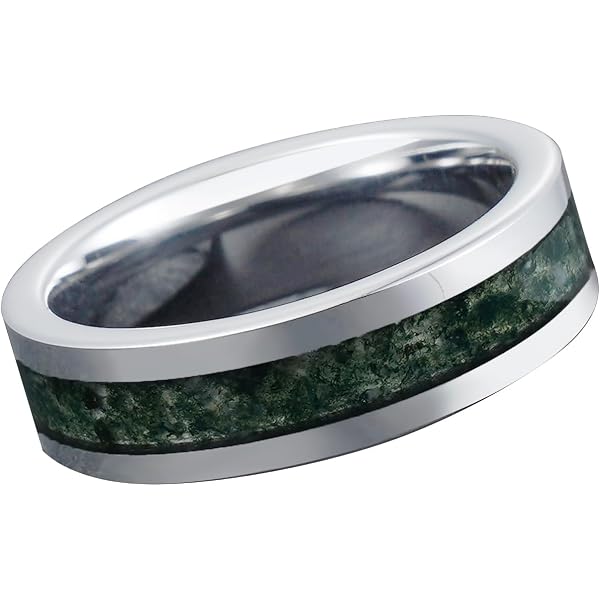 Wide Bali High Polish Ring With White CZ - .925 Sterling Silver Band, Sizes 6-9 - View #4