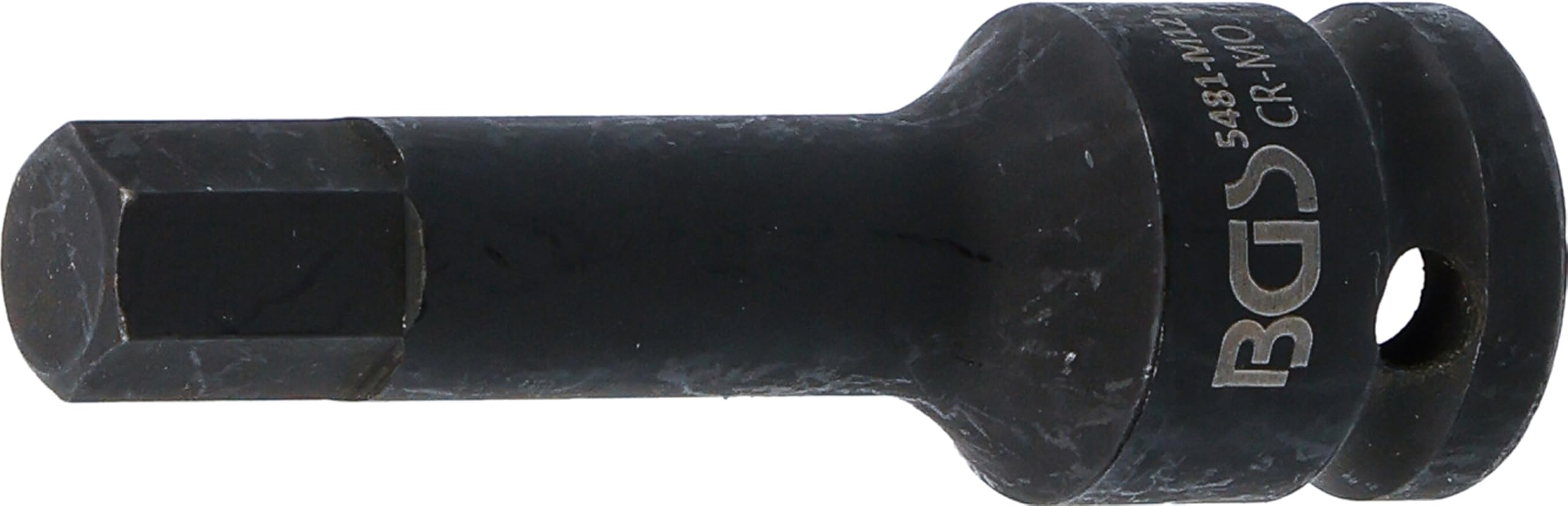 BGS 5481-M12 | Impact Bit Socket | length 75 mm | 12.5 mm (1/2") Drive | internal Hexagon 12 mm