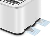 Morphy Richards Motive 4 Slice Toaster 1600W Browning Defrost Reheat Cancel view 6
