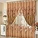 Edal MKYUHP Romantic Modern Floral Peony Tulle Living Room Drapery Valances Window Curtain