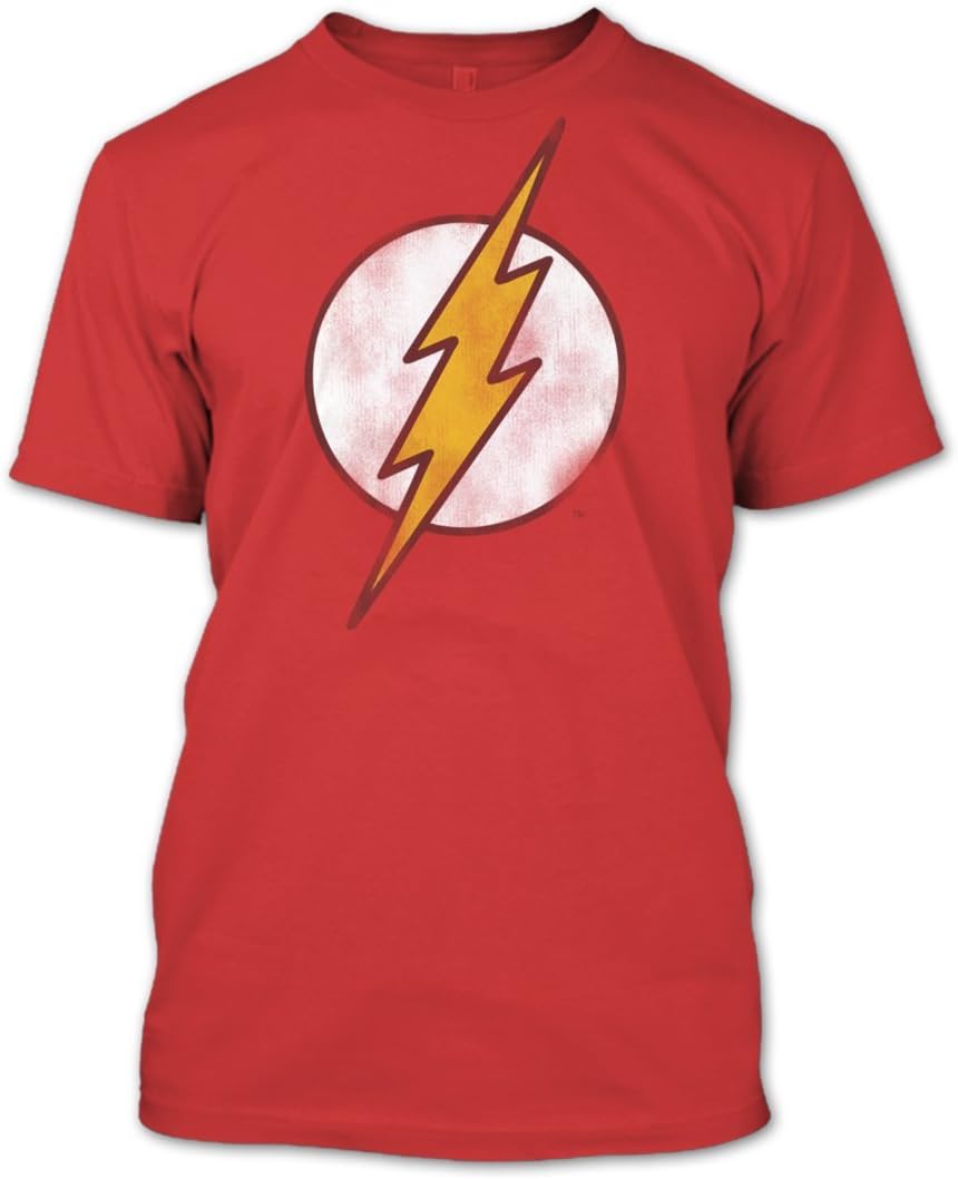 DC The Flash Logo Flash Superhero T Shirt