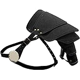 Panjiazhiguang Historical Shoulder Armour Medieval PU Leather Shoulder Armour For LARP Viking Knights Costume Warrior Armor