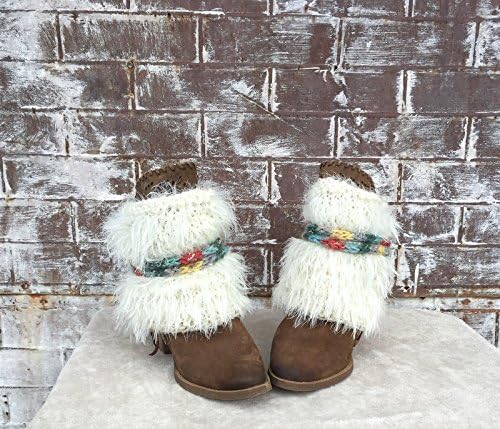 Furry BOOT COVERS, Fur Boots, Cowgirl Boot Covers, Cowgirl Style