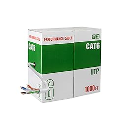 UltraPoE 1000 ft Cat 6 Ethernet Cable - High Speed