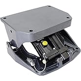 Winibo Power Tilt and Trim Unit for Outboard Motor Up to 90HP (Gray) | Heavy Duty Electric Hydraulic Engine Lift Jack Plate, IP68