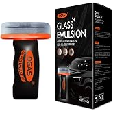 OGAS Glass Oil Film Remover for Car, Roll-on Automotive Glass Cleaner Remove Oil, Removes Oil Film &amp; Smudges,Automotive Oil Film Cleaning Brush for Car Windows