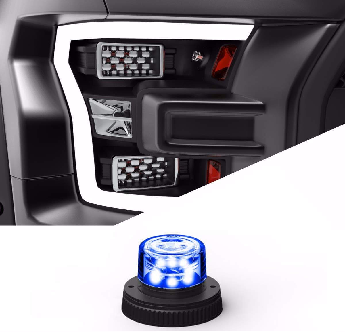 Service Vehicles Construction Trucks Plows Surface Mount Grille