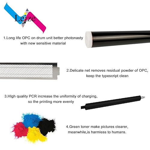 7120/7125/7220/7225 Pack 4 Toner Multicolor Compatible Con Xerox 006R01457 006R01458 006R01459 006R01460