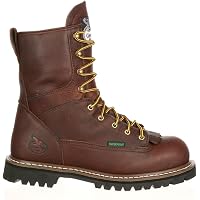 Amazon.com | Georgia Boot Lace-to-Toe Steel Toe Waterproof  display picture 3