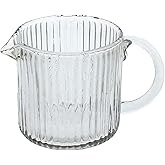 AREOhome Ribbed Glass Pitcher