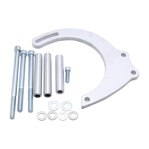 thumbnail image 2 of Small Block Chevy Alternator Bracket – Long Water Pump, Mid Mount, SBC 350 LWP, Espeedpro21 ESP-BT-679 2 of 5