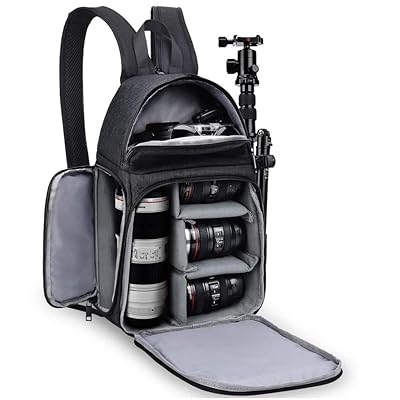 CADeN DSLR Camera Sling Backpack Side Access, Nigeria Ubuy