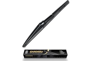 GARDIMU Rear Windshield Wiper for Toyota RAV4 Highlander Corolla Cross, Jeep Compass, Quiet and Streak-Free 10" Back Wiper Re