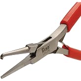 The Beadsmith Split Ring Pliers - Easily Opens Split Rings to Attach Findings, 5 Inches (127 mm), w/Double Leaf Springs, Use with Any Size