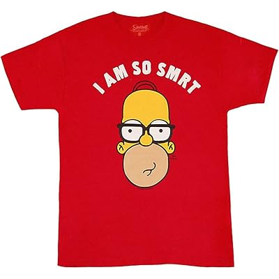 Homer Simpson I Am So SMRT T-Shirt
