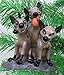 LION KING 9 Piece Christmas Ornament Set Featuring Simba, Nala, Scar, Timon, Zazu, Hyena's, Rafiki and Mufasa, Ornaments Average 2