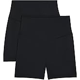 Danskin Womens Active 2-Pack Motivate 5" Bike Shorts