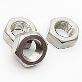 5pcs M14 x 1.0mm Pitch Hex Nuts Stainless Hex