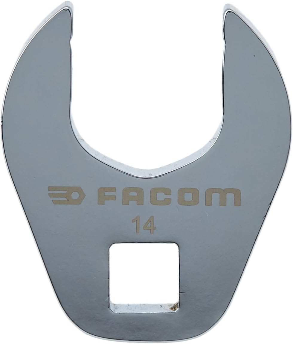 Facom r.14cf - Terminal Crowfoot 1/4 Fixed 14 mm, White