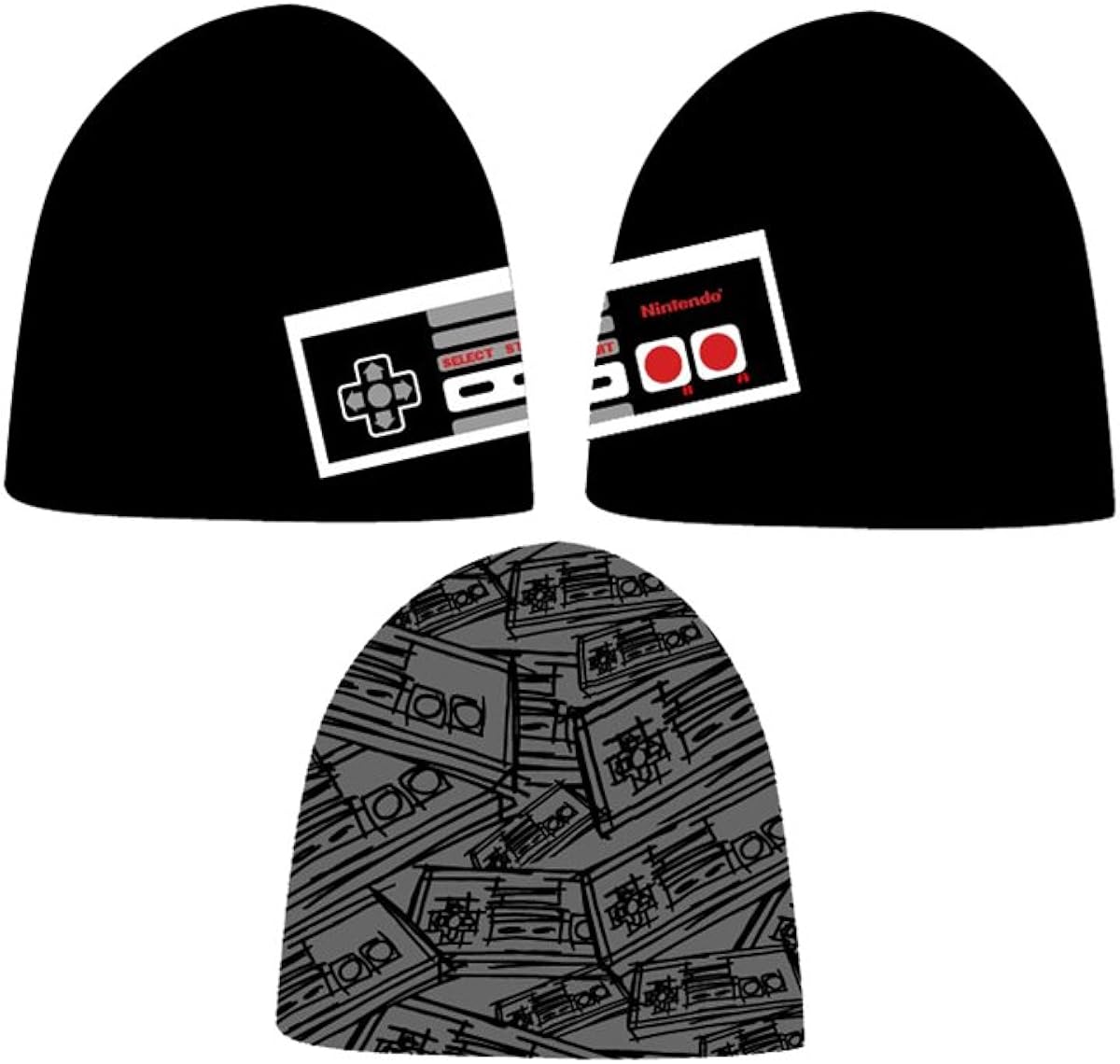 Bioworld Merchandising Nintendo Beanie Controller Clothing