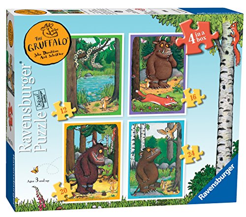 The Gruffalo - 4 In A Box Puzzles 071579