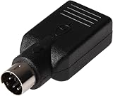 Maplin USB-A Female to PS2 Male Adapter Converter Keyboard Mouse PC Computer view 2