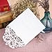 Anself 20Pcs Lace Wedding Party Invitation Card for Bridal Shower Birthday