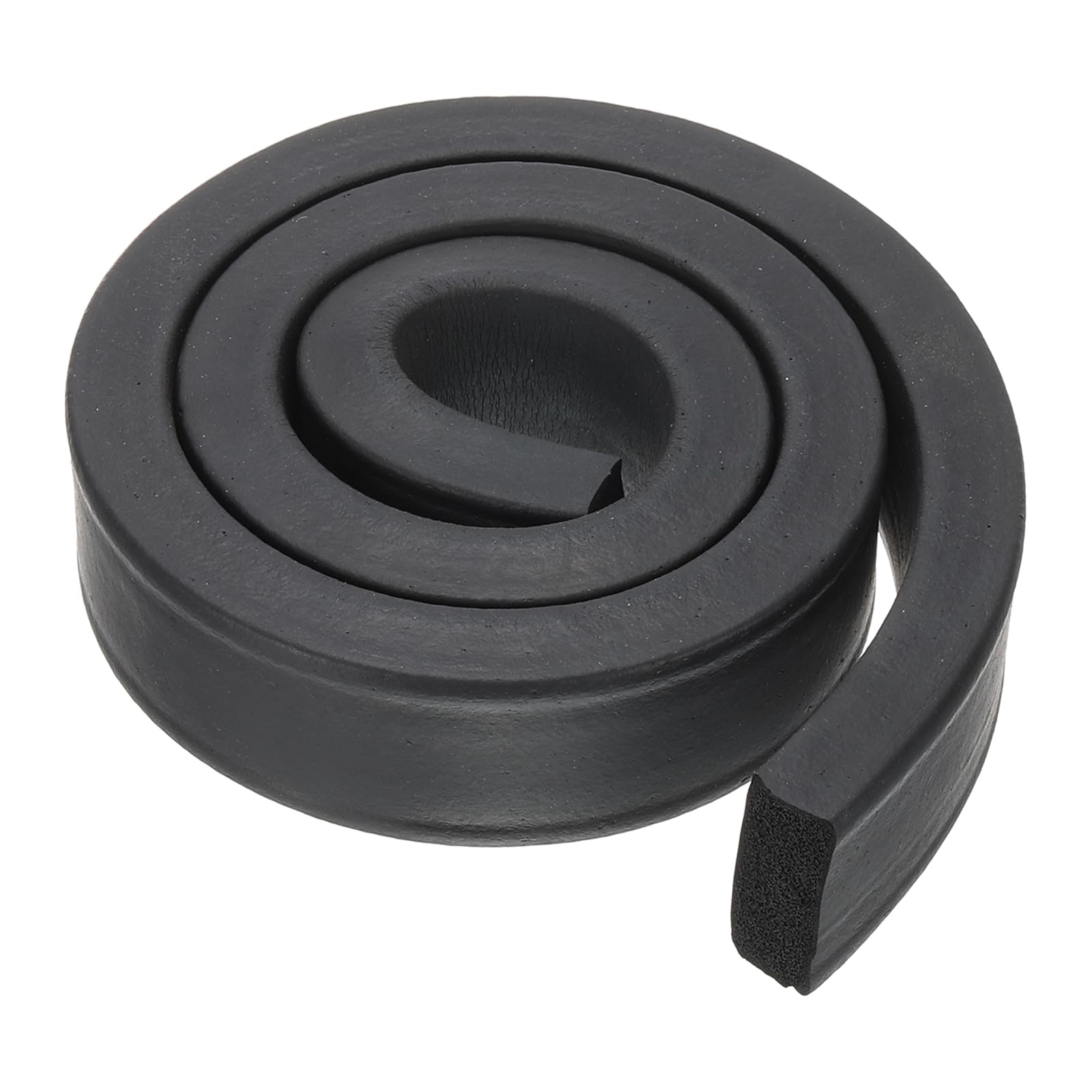 PATIKIL 3.3Ft EPDM Rubber Soundproof Foam Seal Strip, 40mm Wide 20mm Thick, Black, Weather Stripping Door Seal