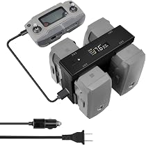 thumbnail image 2 of Hanatora Multifunction USB Charger For DJI Air 3S,Air 3 Battery,Storage... 2 of 12