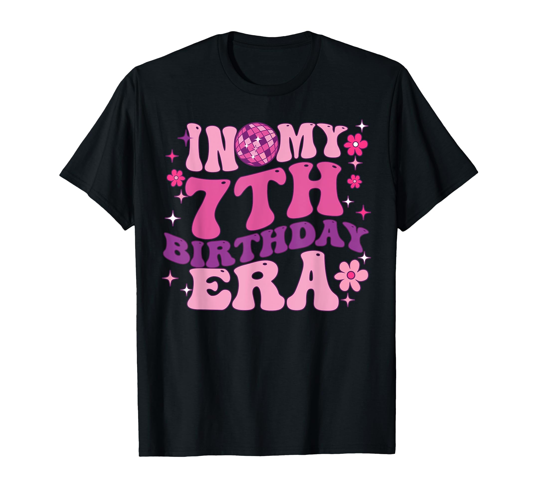 Photo 1 of In My 7th Birthday Era Eight 7 years Old Birthday Gifts Girl T-Shirt