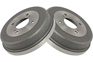 AM AUTOPARTS Rear Brake Drums Pair Set of 2 For Altima Stanza Datsun 510 610 810 Maxima