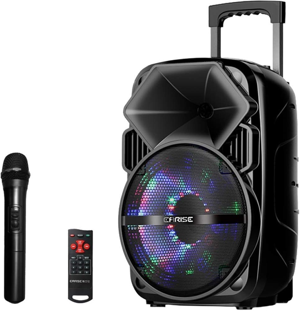 Bluetooth PA Speaker System Portable Outdoor Karaoke Machine Wireless