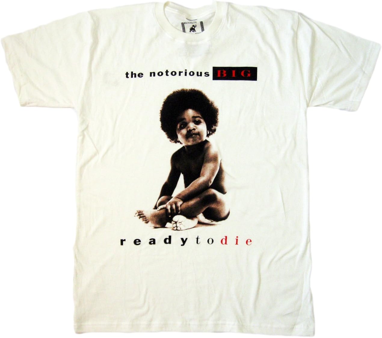Brooklyn Mint, Mens, The Notorious BIG, Ready To Die Shirt (XXX-Large) | Amazon.com