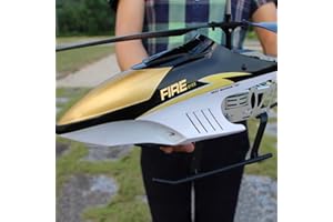 SREJNGL Fall-Resistant Remote Control Aircraft Drone Large RC Helicopter Charging Electric Drone Plane Outdoor Airplane Parent Children Kids Toy Birthday Gifts(2 Batteries)