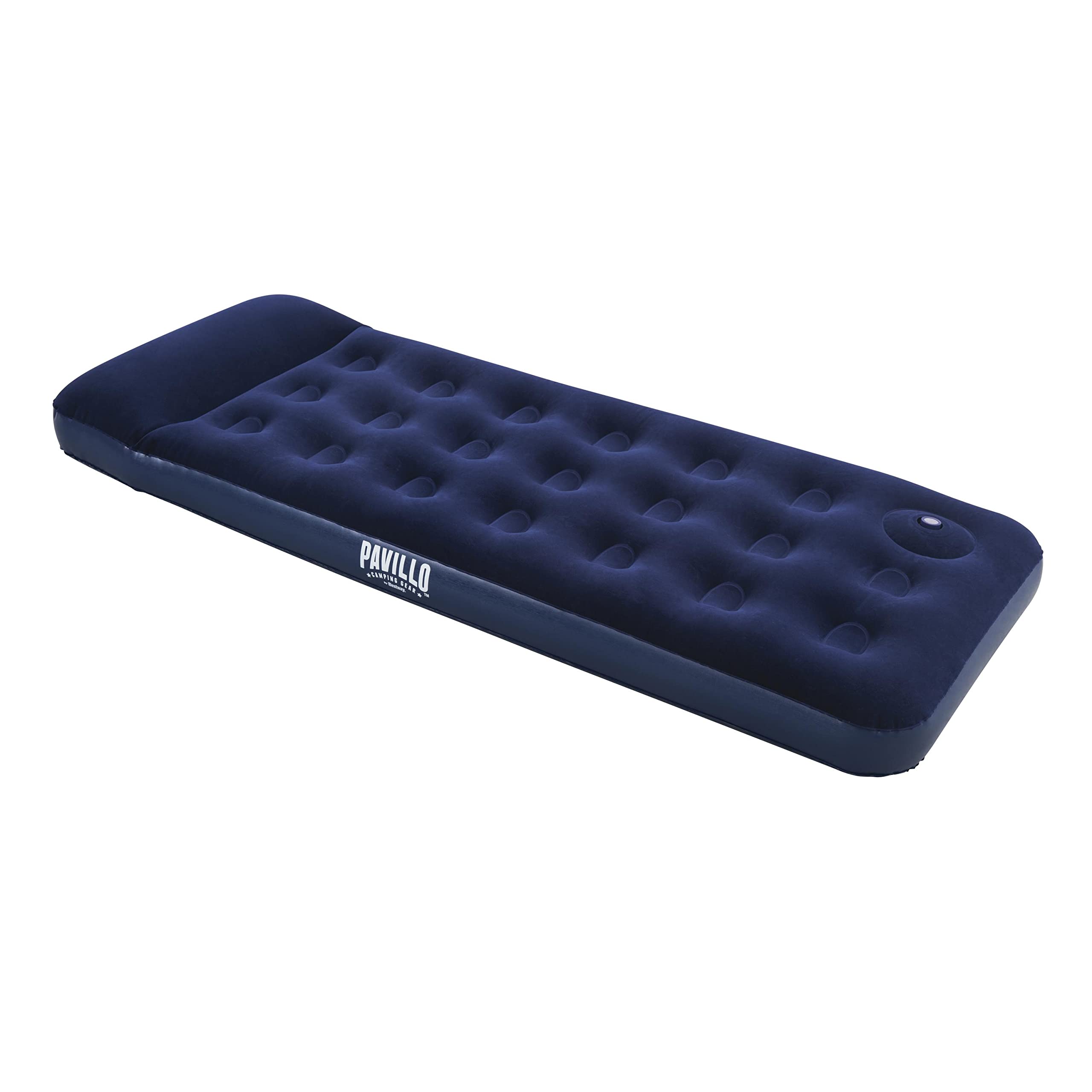 73" x 30" x 11"/1.85m x 76cm x 28cm Air Mattress Jr.Twin Built-in Foot Pump