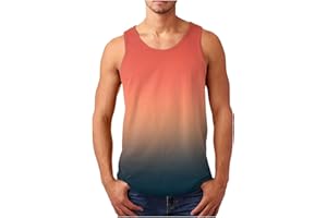 NaRHbrg Palm Tree Tanks Tops for Mens Cool Printed Graphic Sleeveless Tank Top Muscle Shirt for Workout Gym Jogging