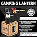 Xtreme Bright Camping Lantern - Fully Collapsible with 7 LED Lights, Weighs only 6 Oz.