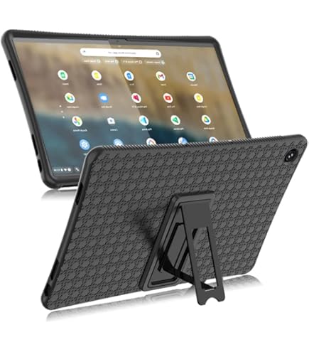 Bige Folio Case For Lenovo IdeaPad Duet 3i - PU Leather 2-Folding Stand Cover For 10.3" 2-in-1 Laptop