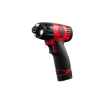 Chicago Pneumatic CP8818K 1/4 Cordless Impact Driver Kit, Red/Black