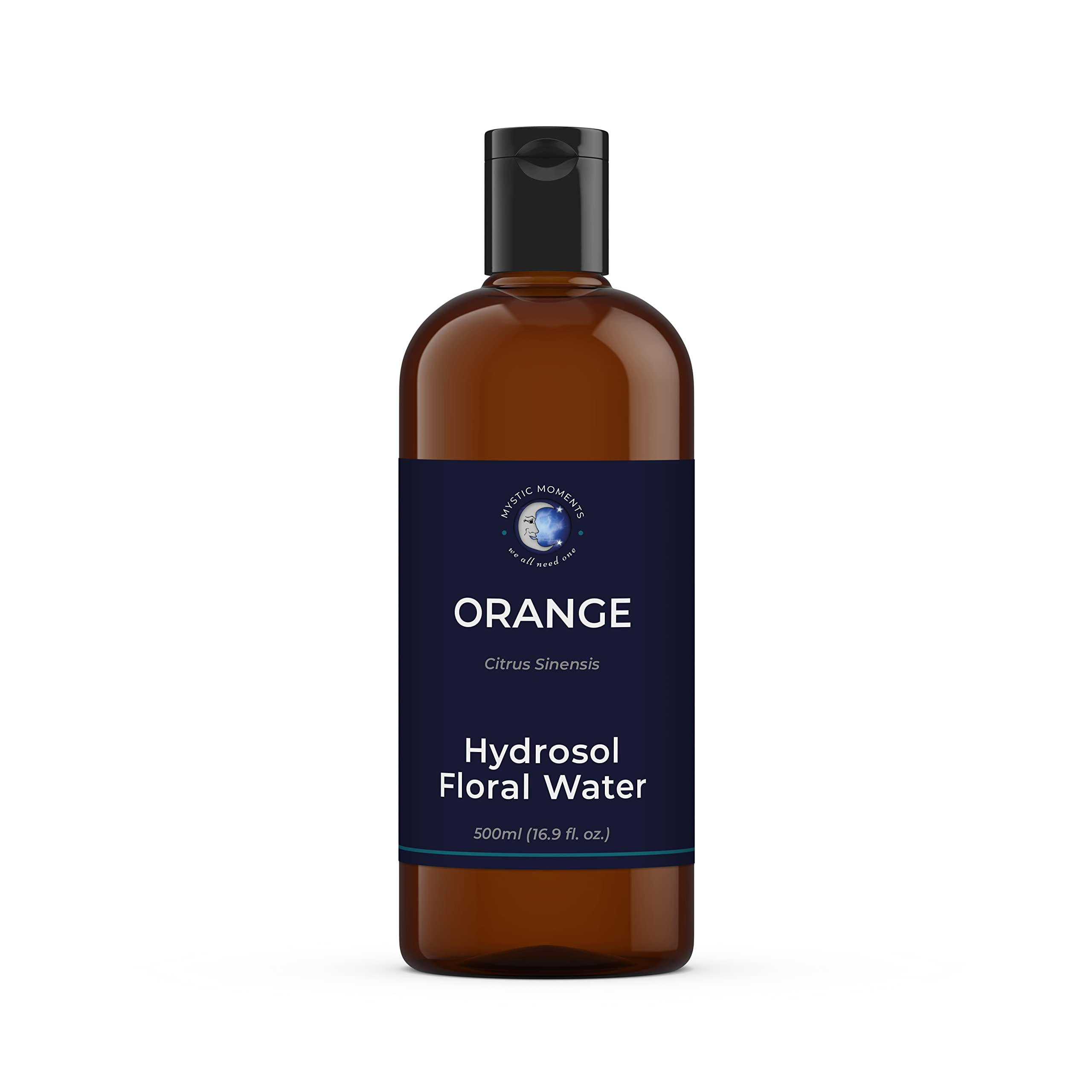 Mystic Moments | Orange Natural Hydrosol Floral Water 1 Litre | Perfect for Skin, Face, Body & Homemade Beauty Products Vegan GMO Free