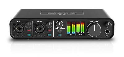 MOTU M4 4x4 USB-C Audio Interface