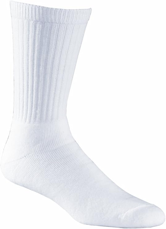 FoxRiver Wick Dry Classic White Crew Socks Moisture Wicking
