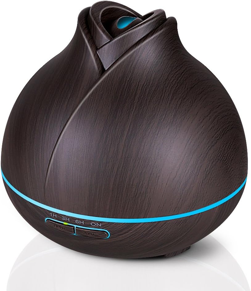 Aroma Essential Oil Diffuser, MZvul 400ml Humidifier Aromatherapy Diffusers Waterless for Home Yoga Office Spa Baby Room