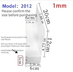 50 PCS 7.8x4.7inch Library Book Dividers for