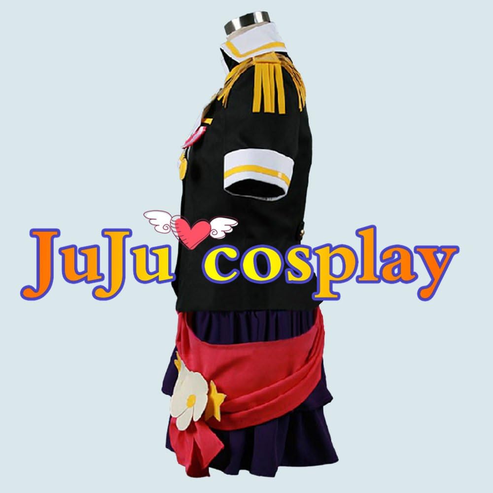 Amazon Jujucosplay Love Live ラブライブ A Rise Shocking Party 優木あんじゅ コスプレ衣装 女性用sサイズ 新ゲーム 制服 キャラクター ステージ仮装 舞台服 ハロウィーン 演出服 コスチューム イベント 変身 変装 コス アニメ コスプレ 仮装 通販