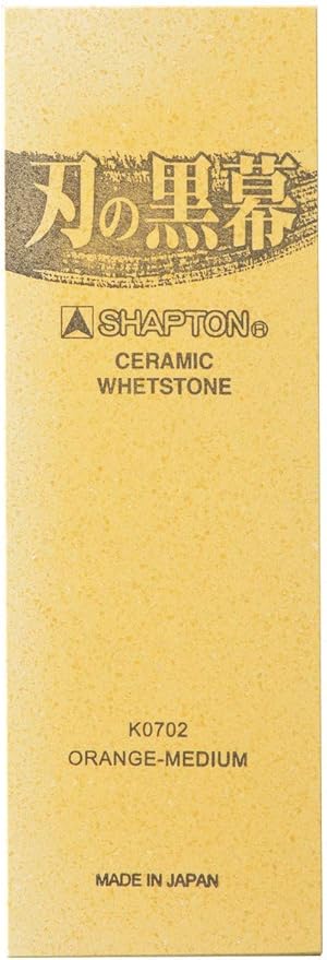 Amazon シャプトン 刃の黒幕 オレンジ 中砥 1000 砥石