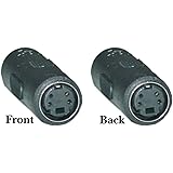 S-Video Coupler/Gender Changer, S-Video (MiniDin4) Female to S-Video (MiniDin4) Female