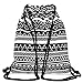 DANUC Gym Sack Bag Drawstring Backpack Sport Bag for Men & Women Dance Camp Travel Beach Backpack