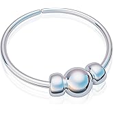 Jolliz Beaded Nose Ring Hoop 24 Gauge - 925 Silver Nose Piercing Hoop for Women Men - Thin Nose Jewelry