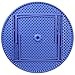 Flash Furniture 48'' Round Kid's Blue Plastic Folding Table